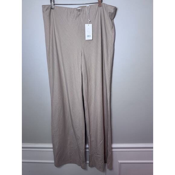 Vince High Waist Cotton Bias Pull On Pant XL In Wok Light Khaki NWT $365 - Picture 9 of 12